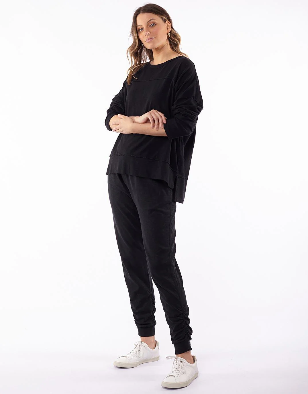 Jayne Throw On Top - Black - Image 10