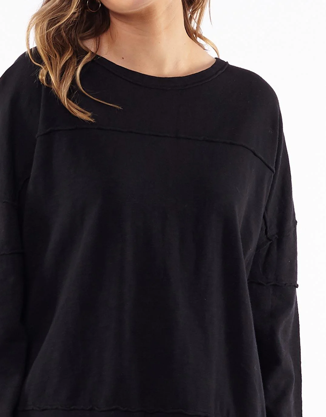 Jayne Throw On Top - Black - Image 11