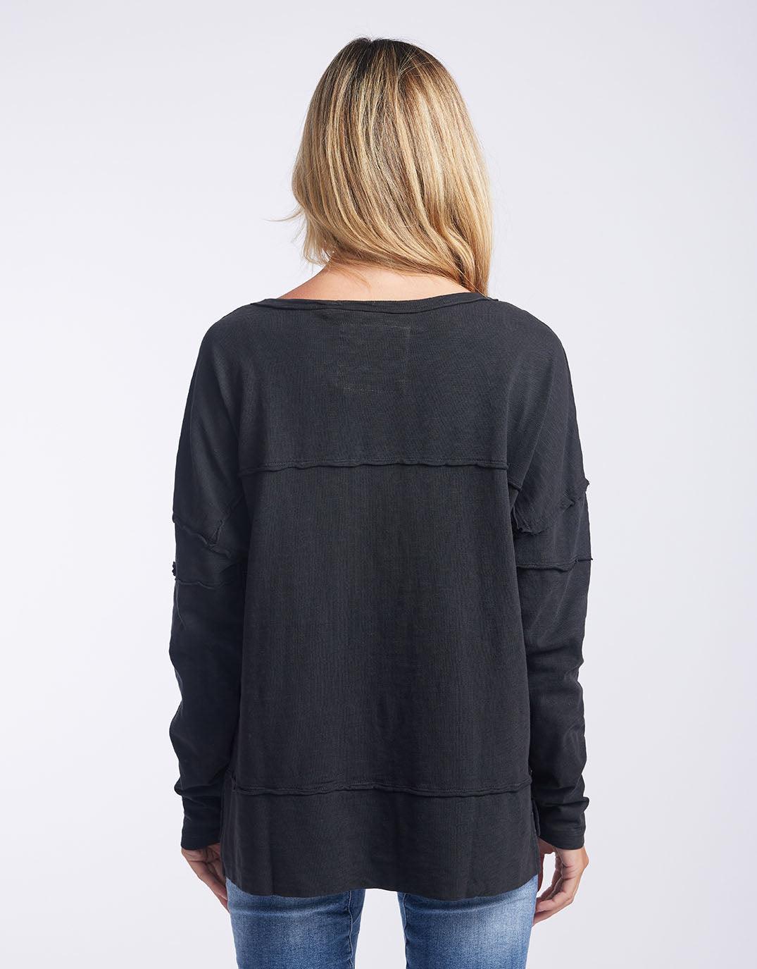 Jayne Throw On Top - Black - Image 6