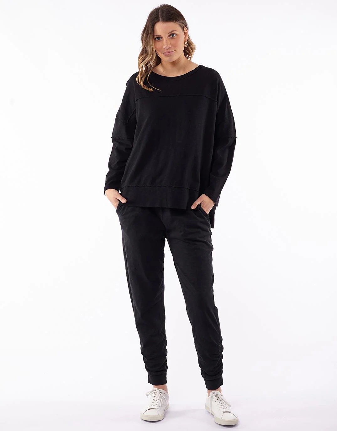 Jayne Throw On Top - Black - Image 8