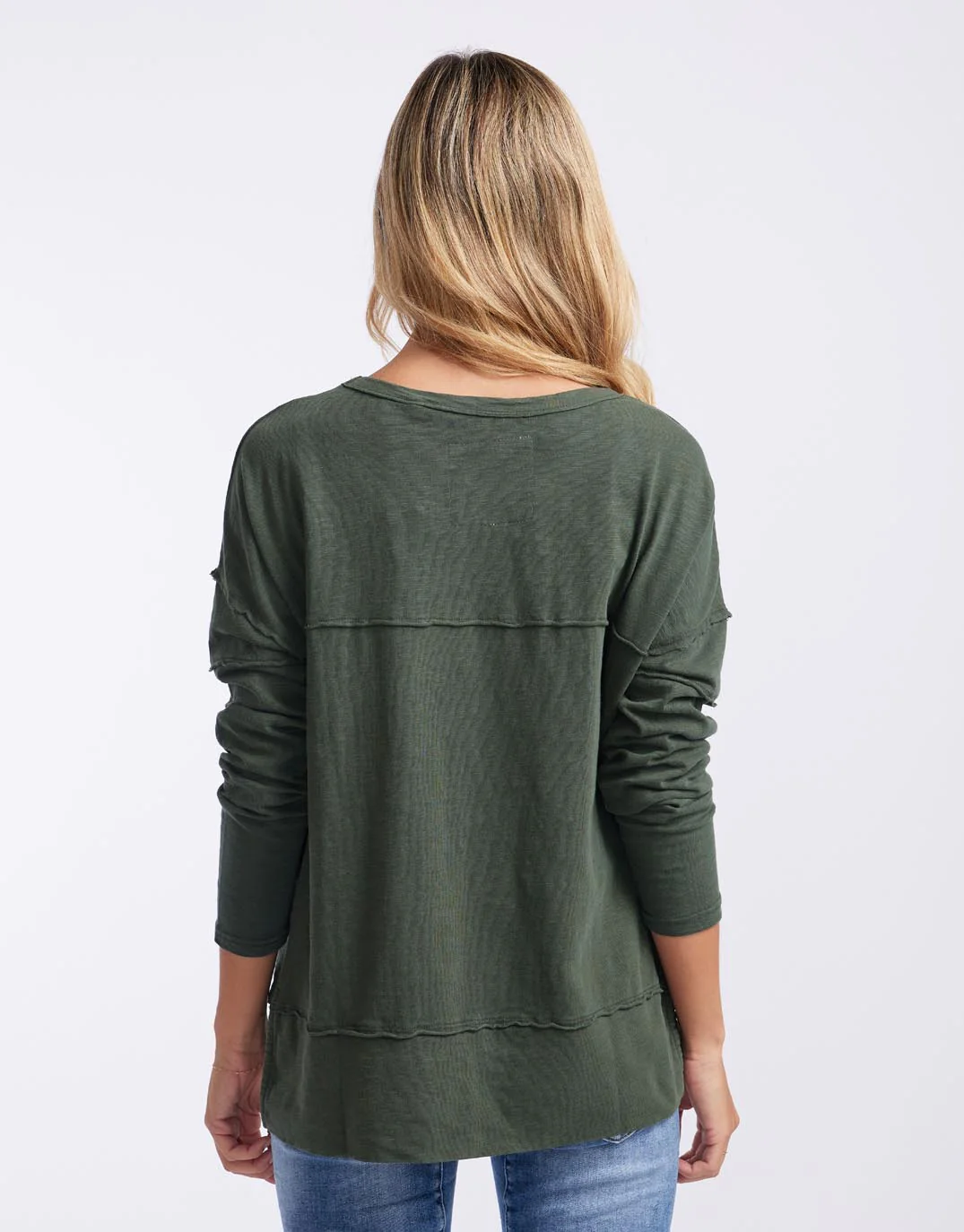 Jayne Throw On Top - Khaki - Image 5