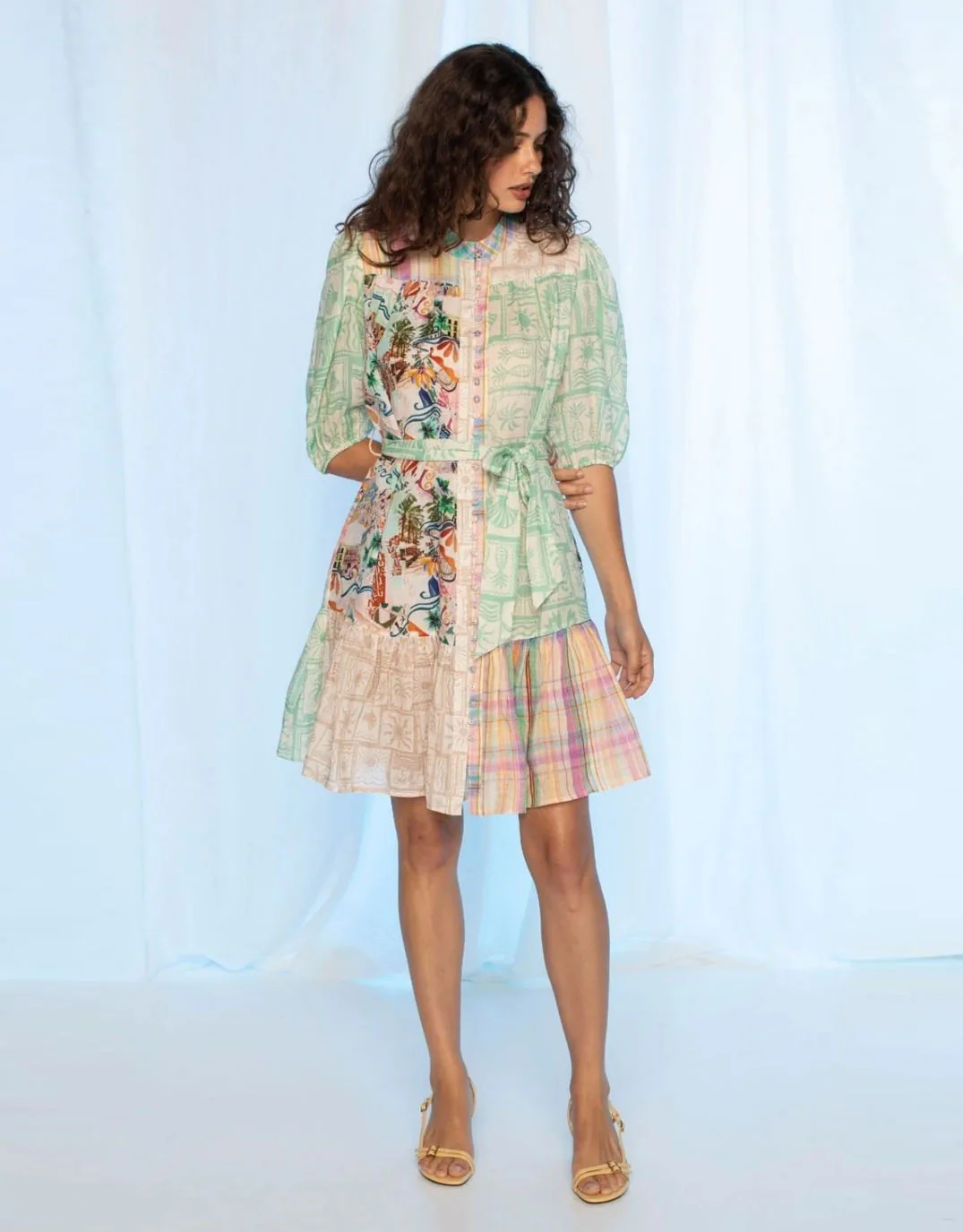 Jill Mini Dress - Multi - Image 3