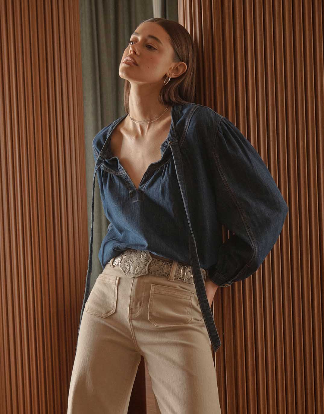 Kelly Shirt - Palisade Blue