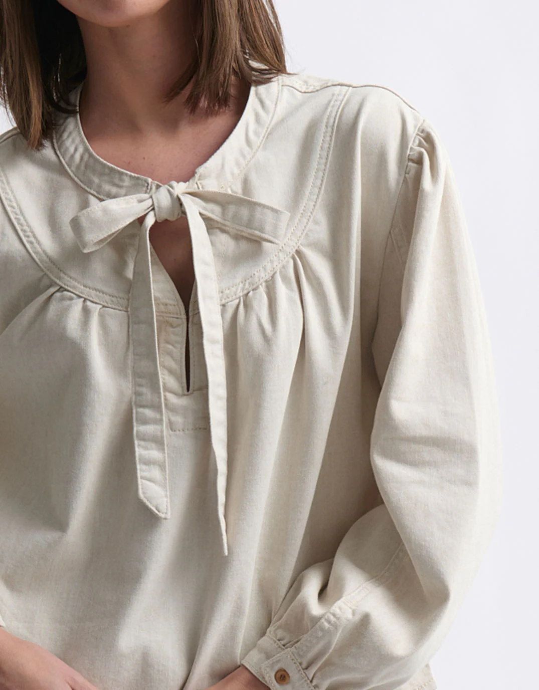 Kelly Shirt - Sand - Image 4