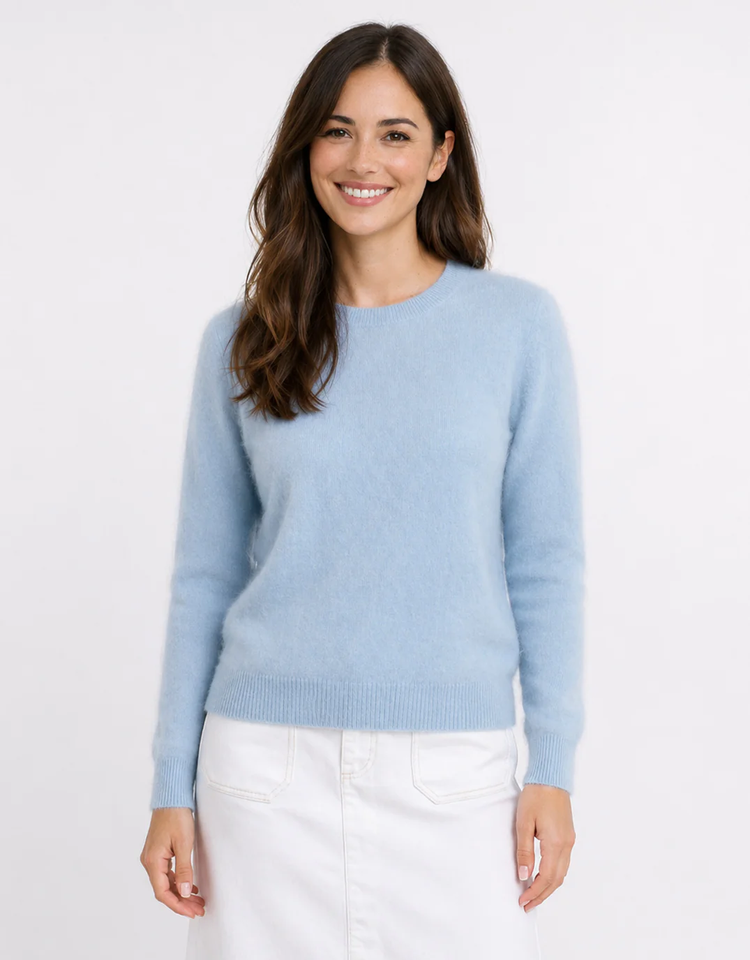 Kendell Crew Knit - Blue