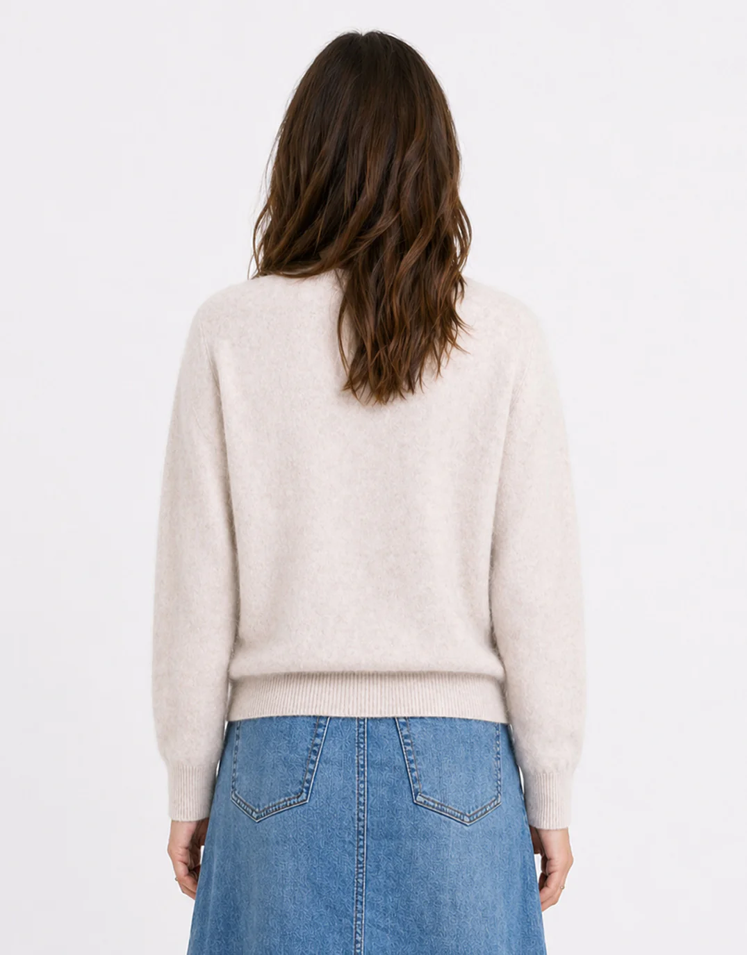 Kendell Crew Knit - Natural - Image 4