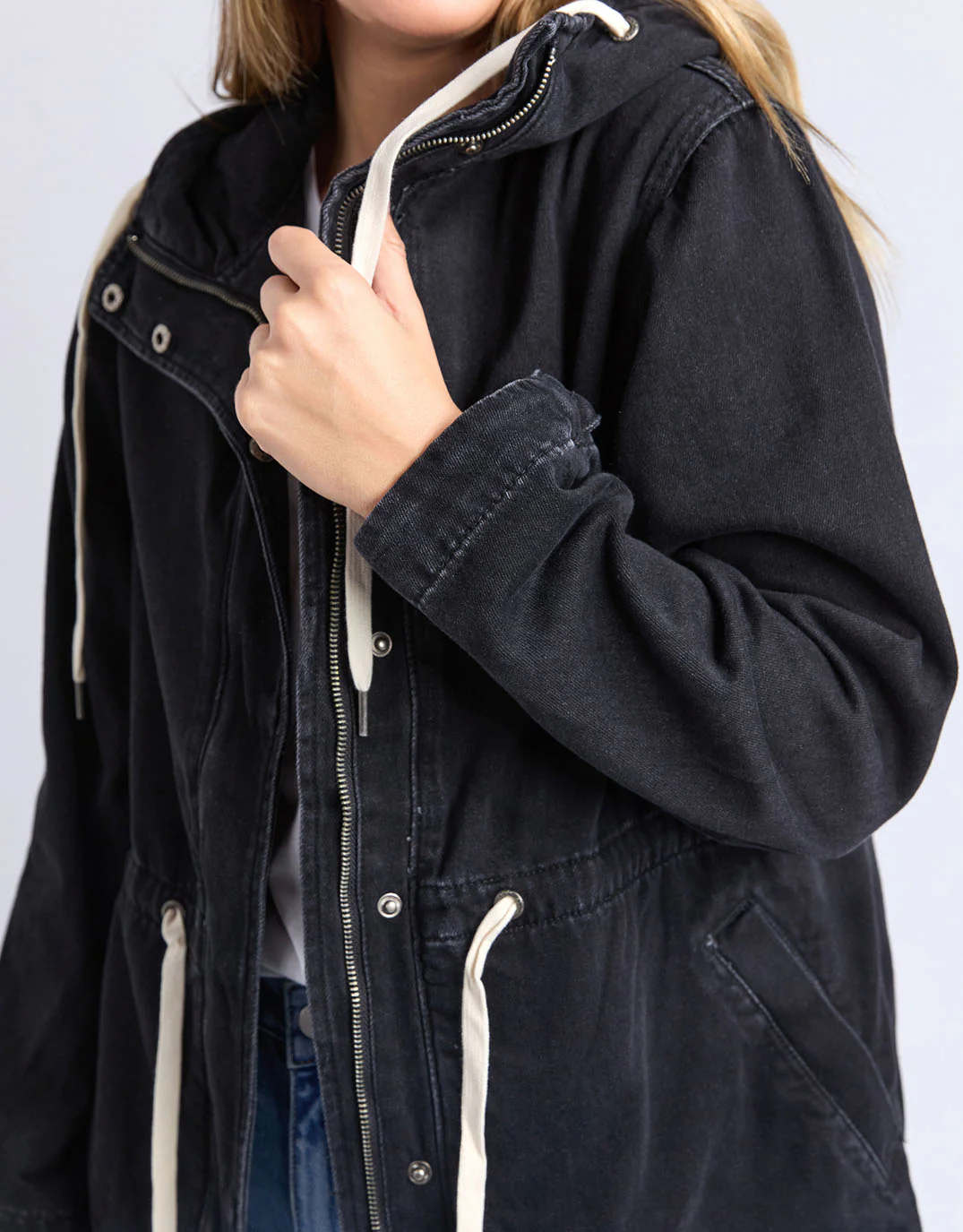 Kingston Anorak - Washed Black - Image 5