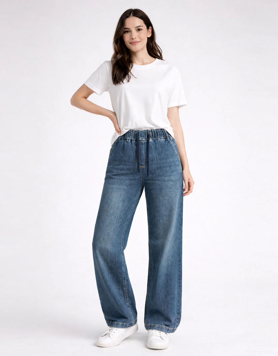 Lara Jogger Jean - Denim - Image 2