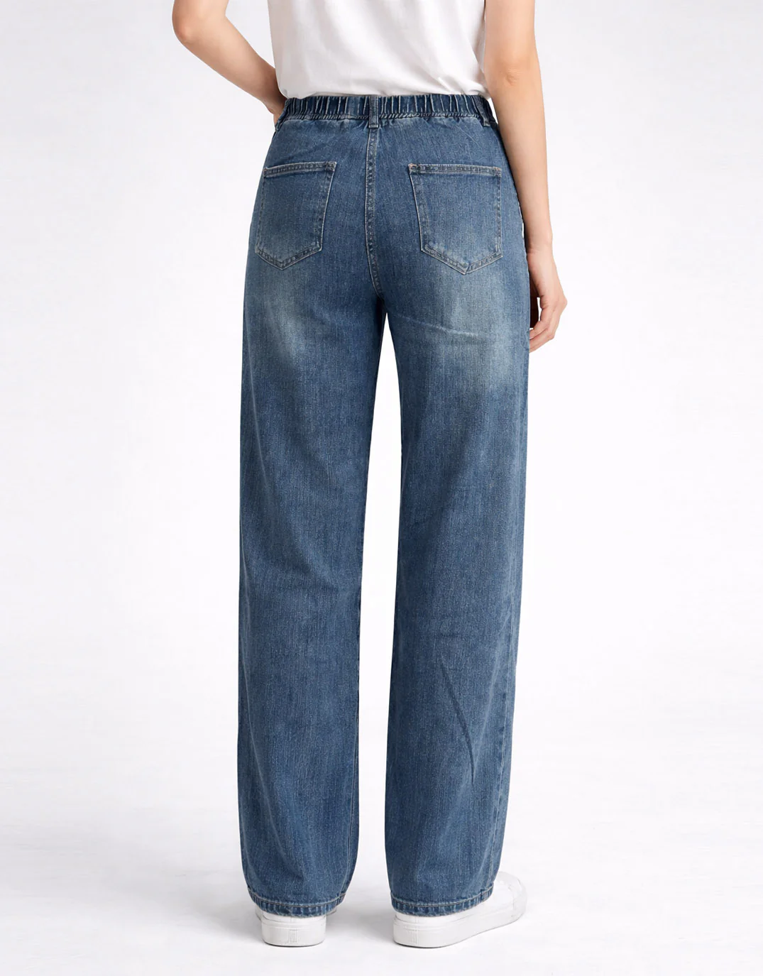 Lara Jogger Jean - Denim - Image 4