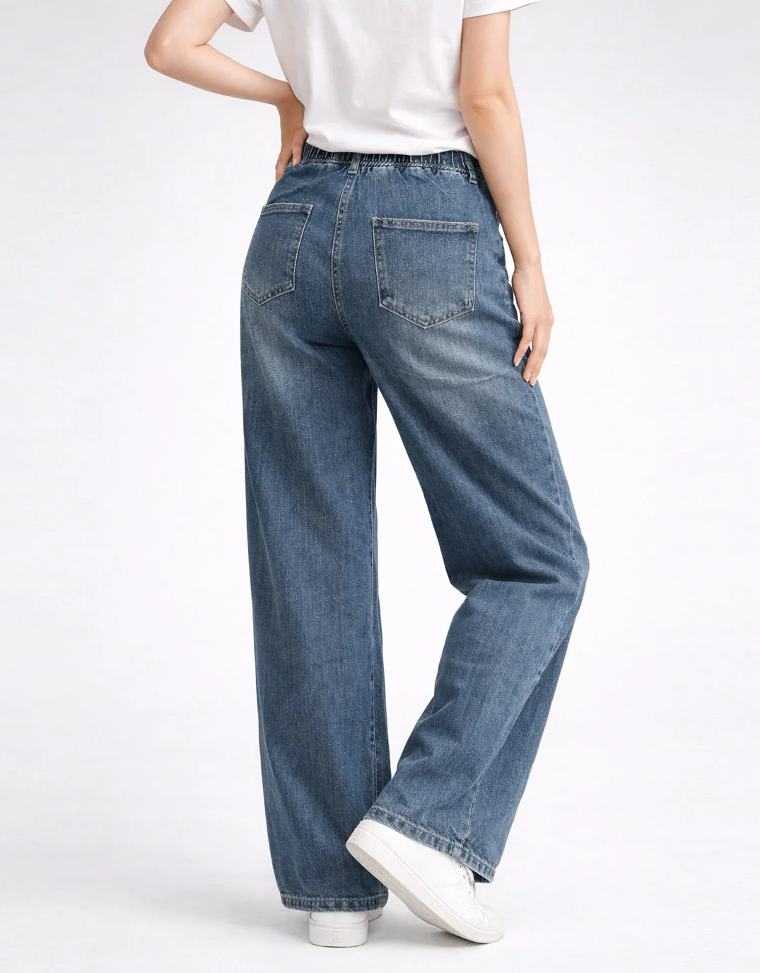 Lara Jogger Jean - Denim - Image 5