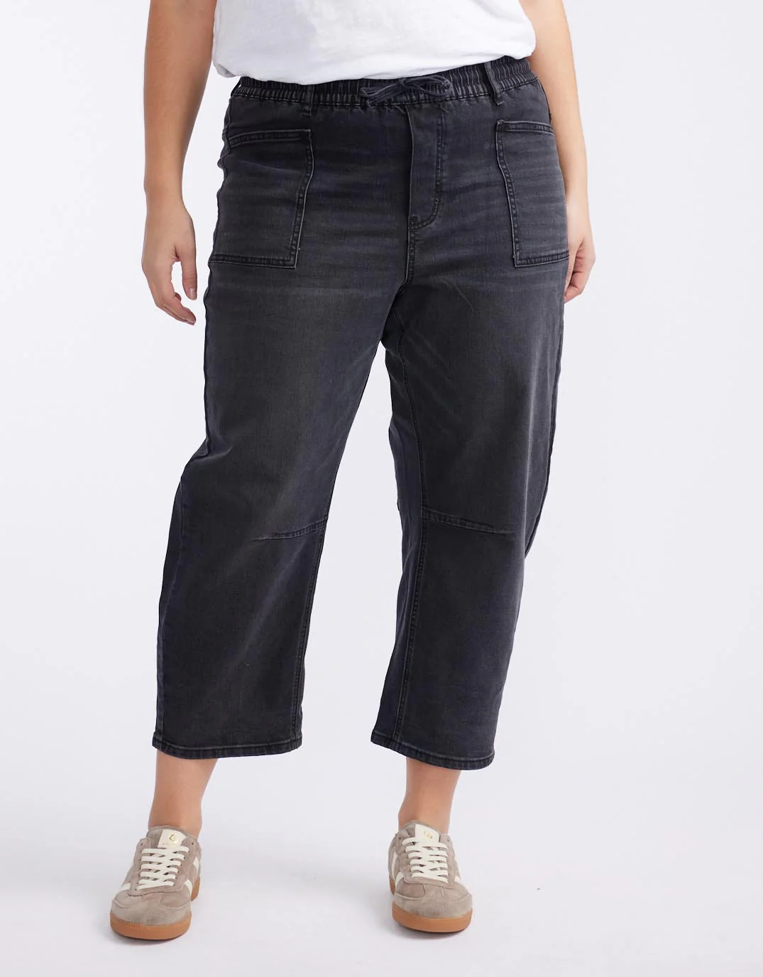 Leo Barrel Jeans - Black - Image 9