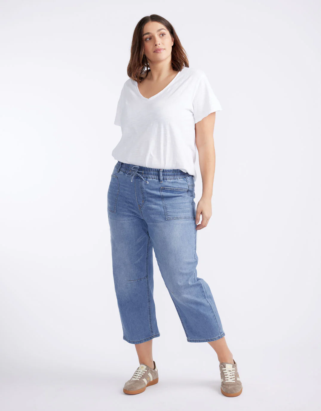 Leo Barrel Jeans - Blue Denim - Image 13