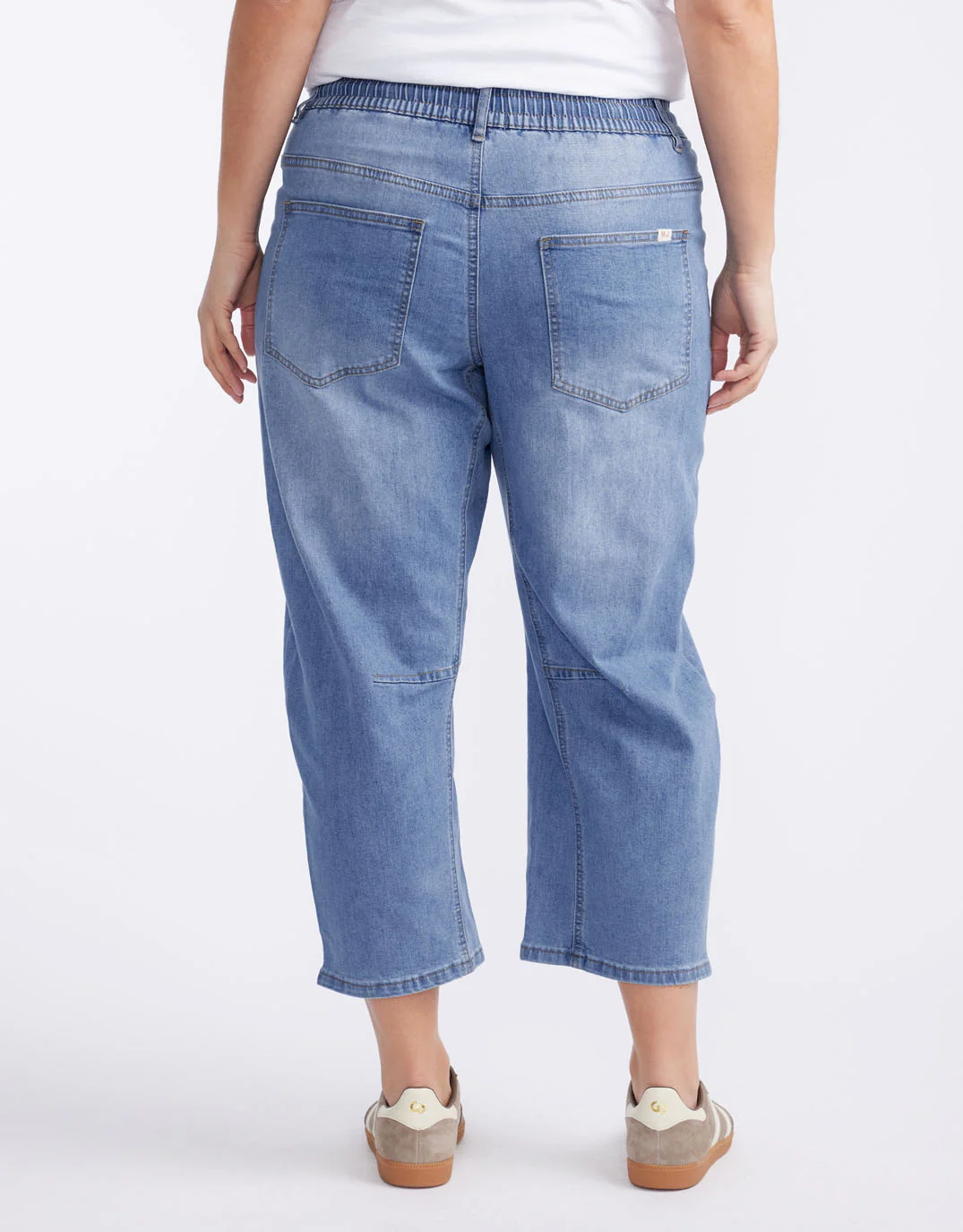 Leo Barrel Jeans - Blue Denim - Image 15
