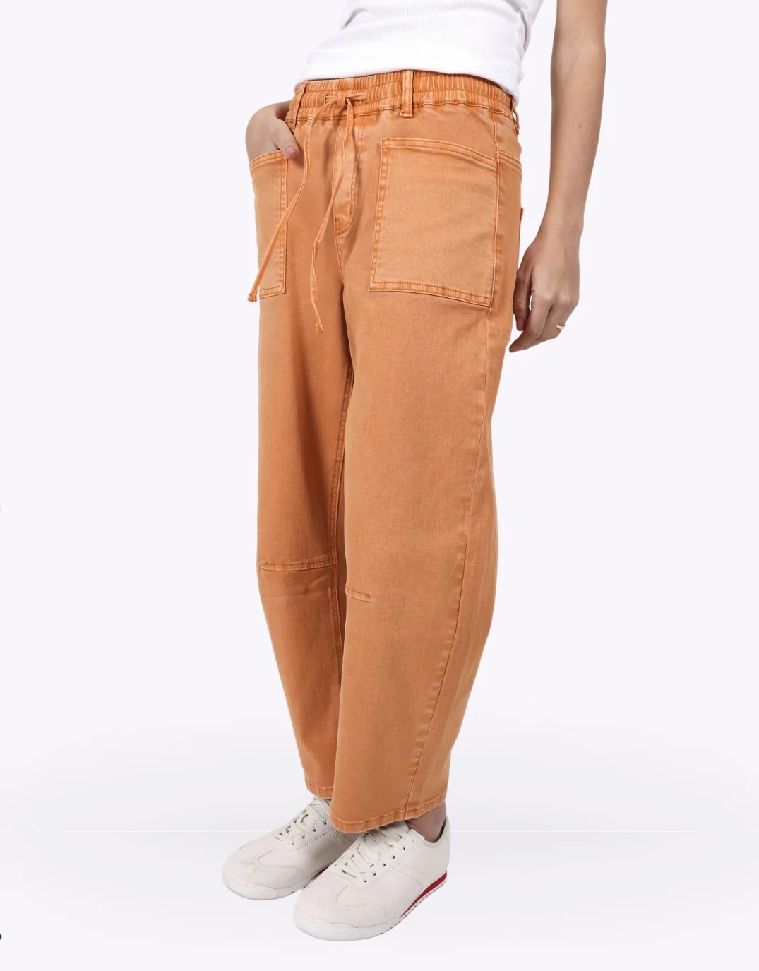 Leo Barrel Jeans - Ginger - Image 4