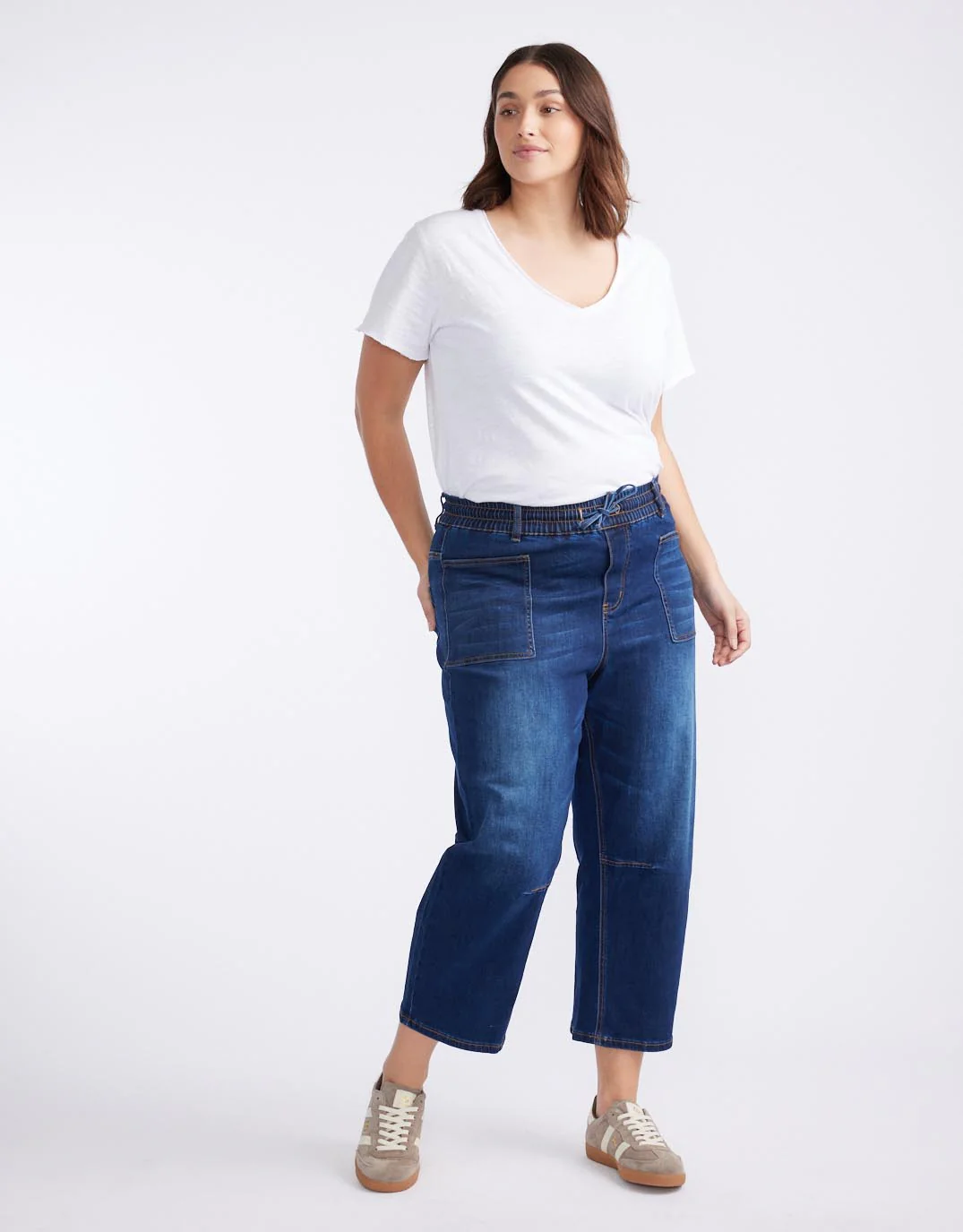 Leo Barrel Jeans - Ink - Image 10