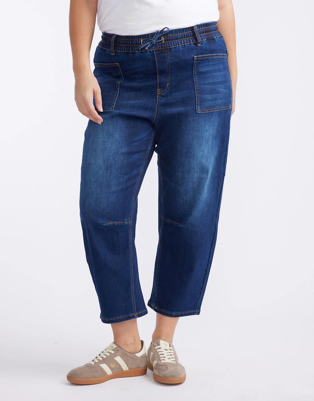 Leo Barrel Jeans - Ink - Image 11