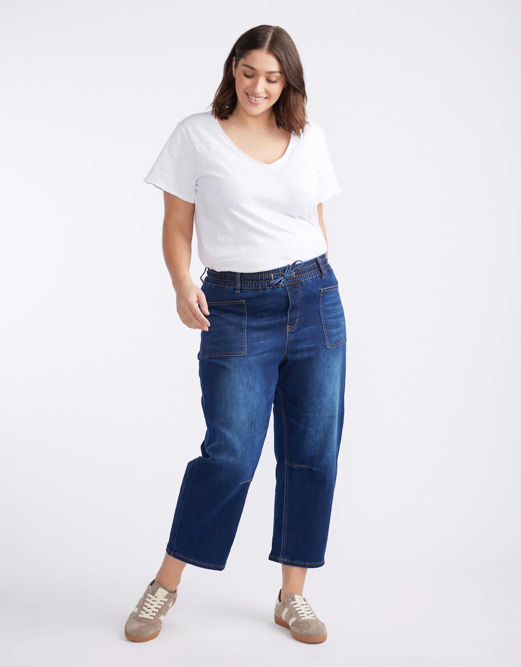 Leo Barrel Jeans - Ink - Image 9