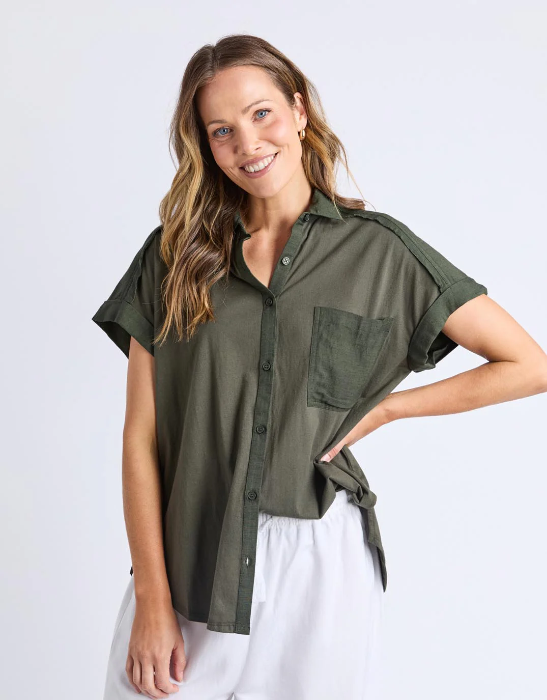 Locket Shirt - Khaki