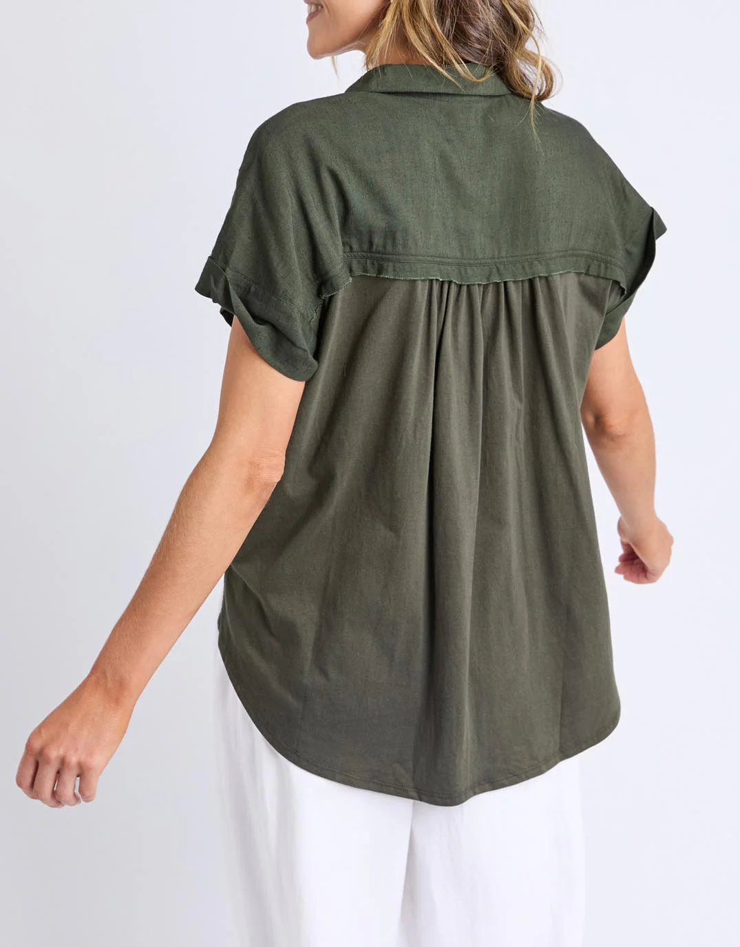 Locket Shirt - Khaki - Image 12