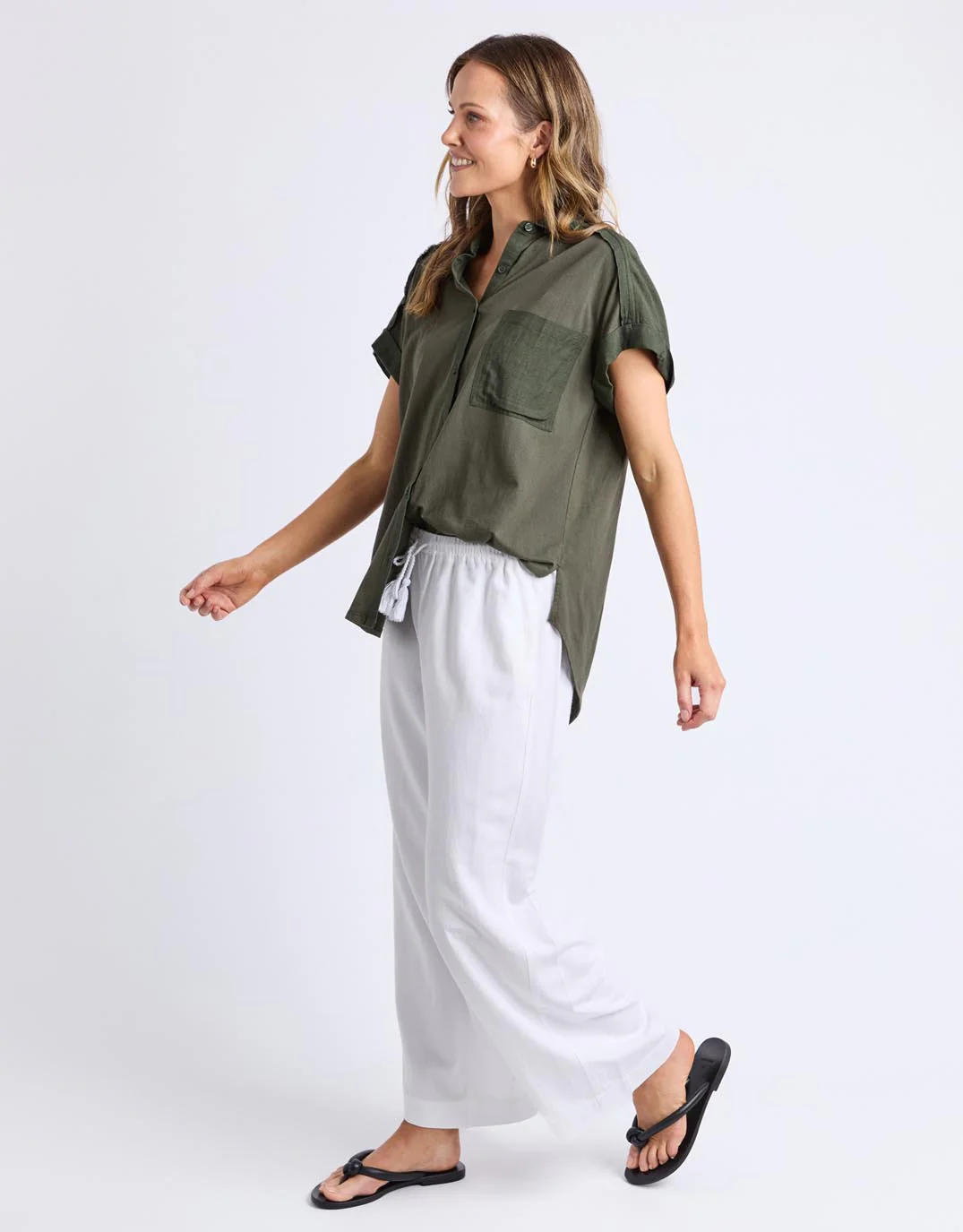 Locket Shirt - Khaki - Image 6