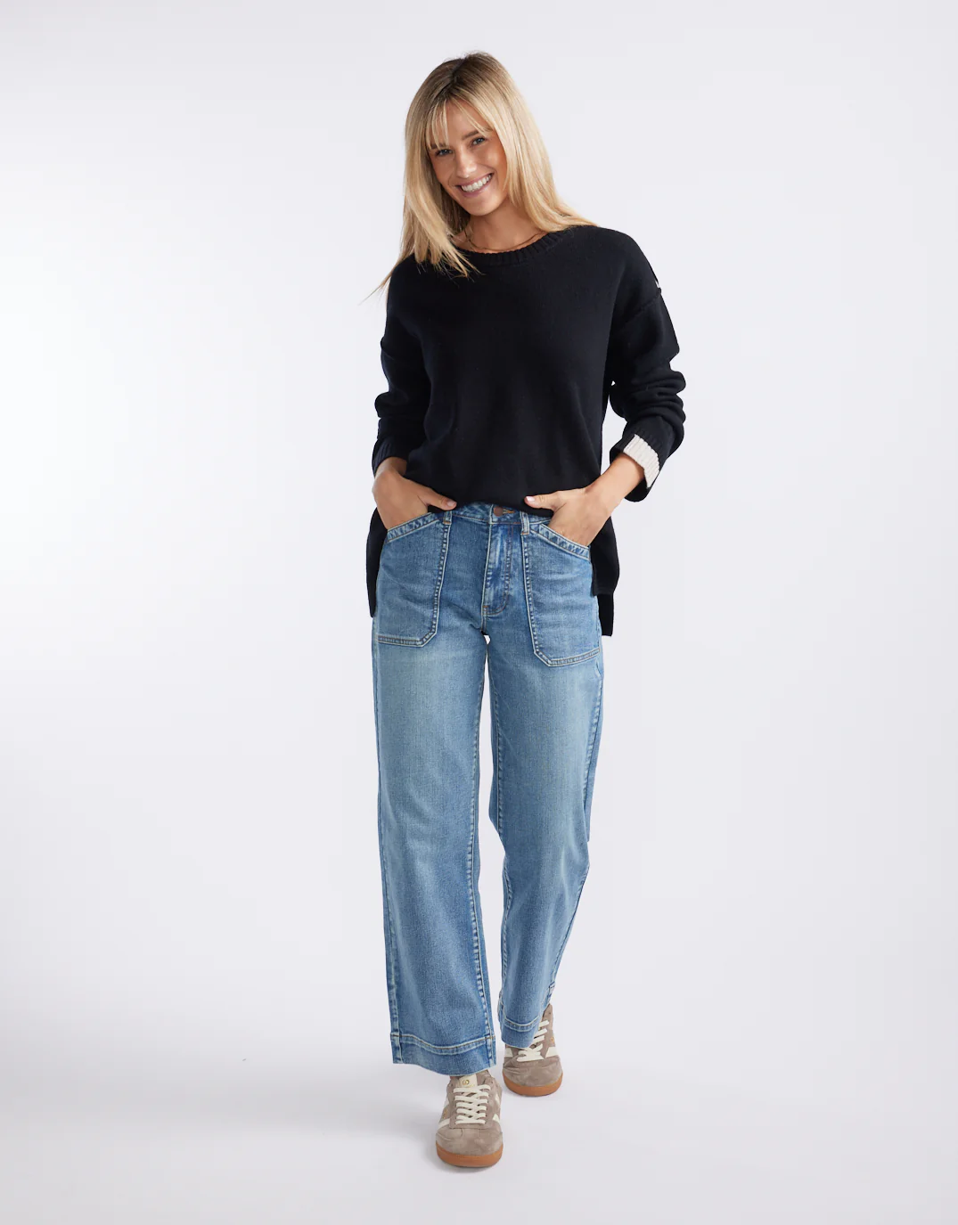 Marais Wool Cashmere Knit - Black - Image 2