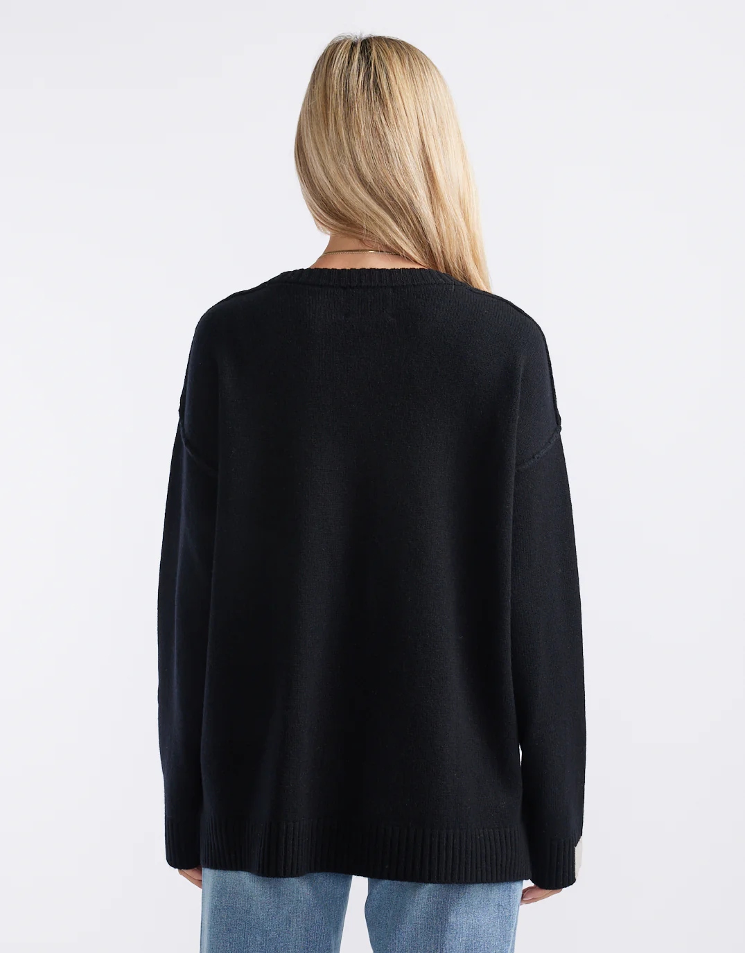 Marais Wool Cashmere Knit - Black - Image 7
