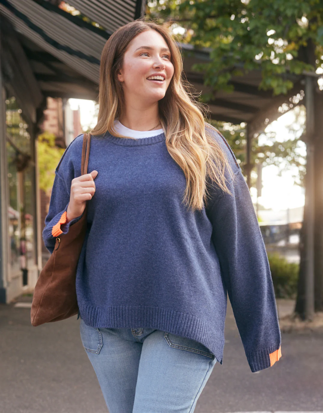 Marais Wool Cashmere Knit - Denim