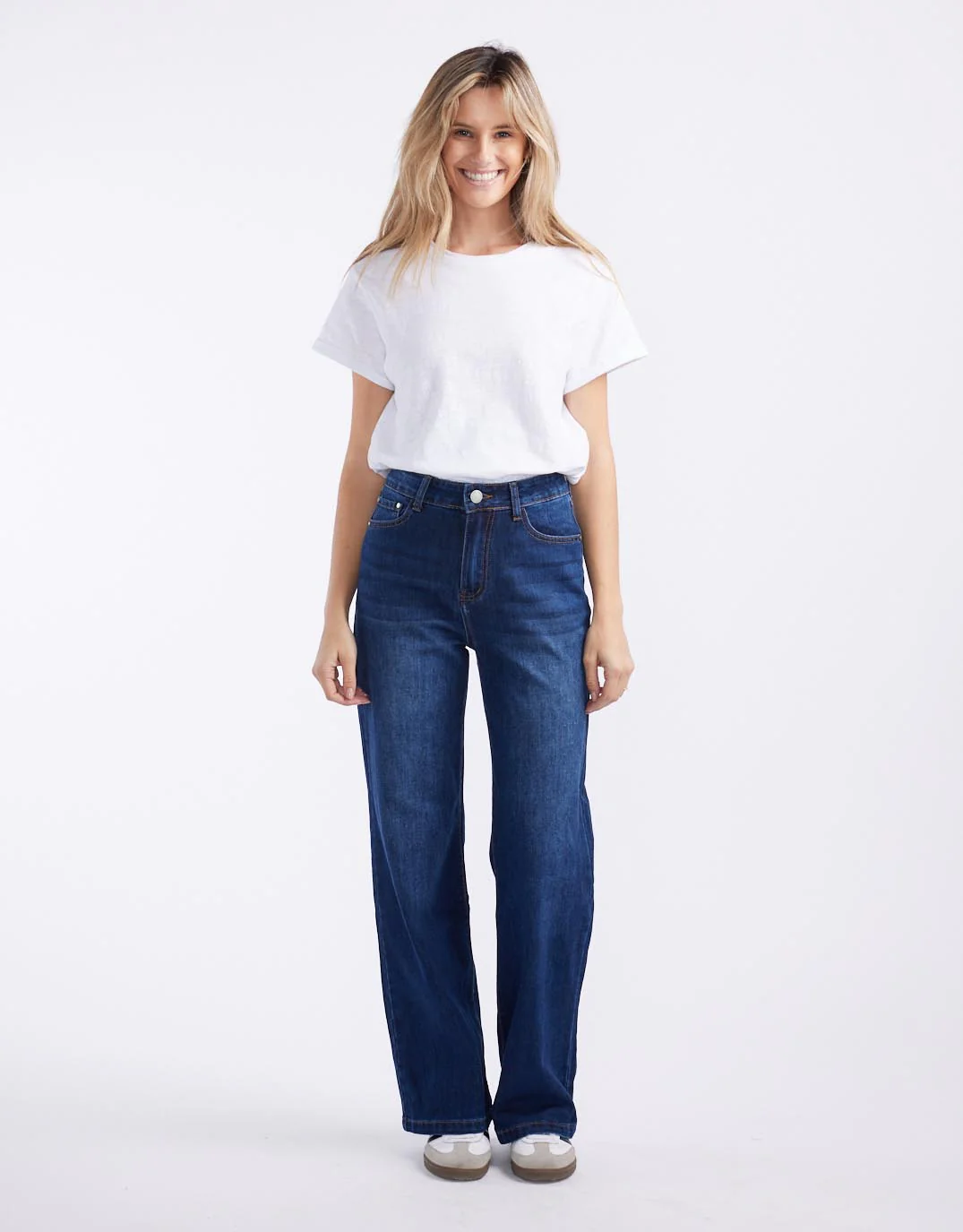 Marlowe Stretch Straight Leg Jean - Dark Wash - Image 3