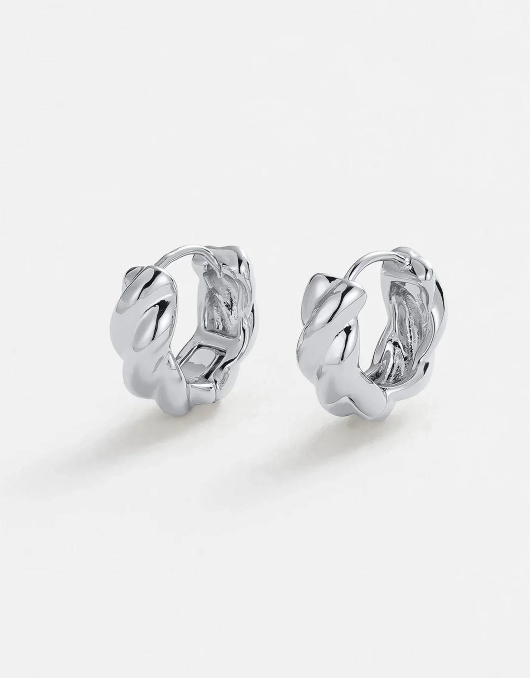 Maya Huggies - Silver