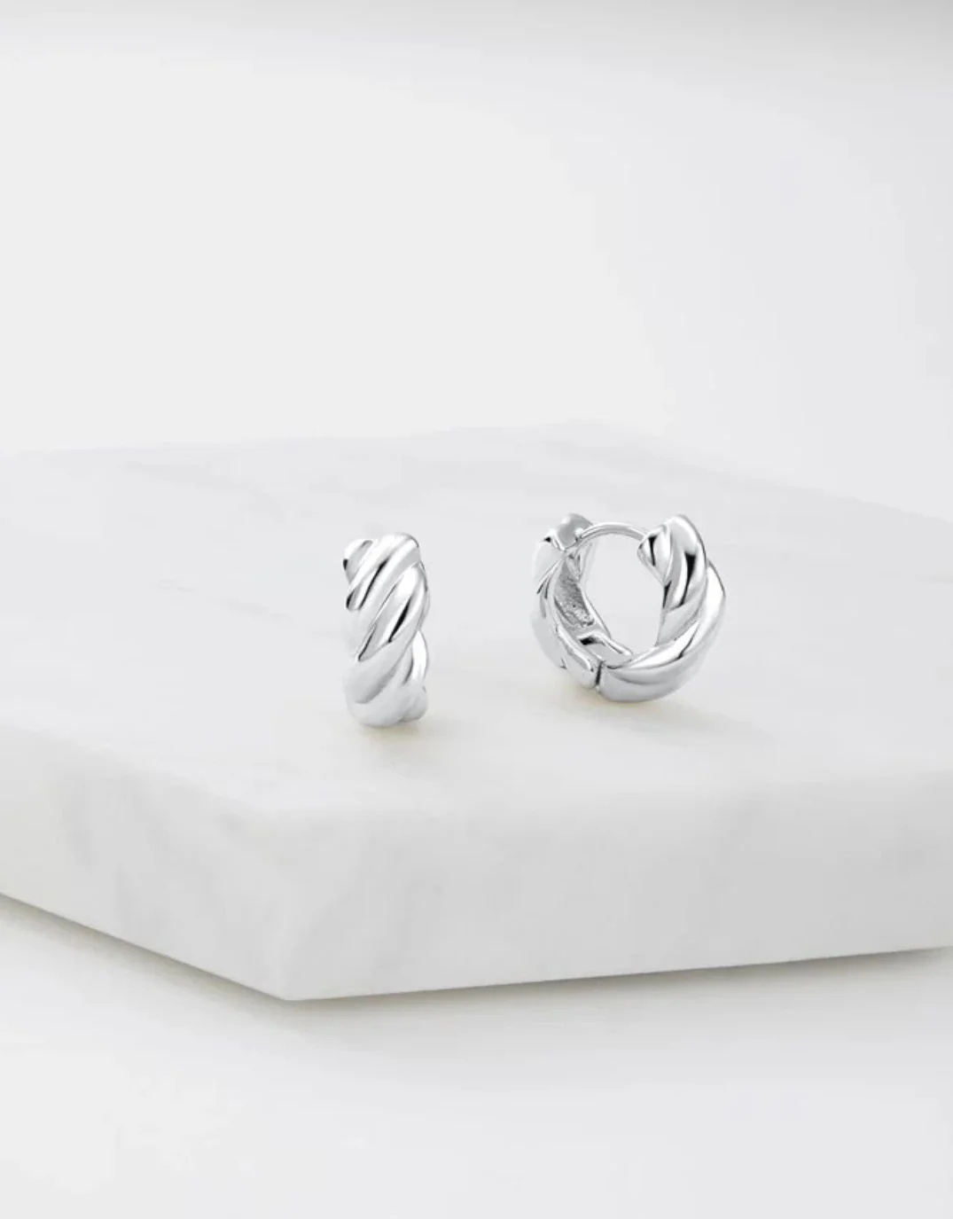 Maya Huggies - Silver - Image 4