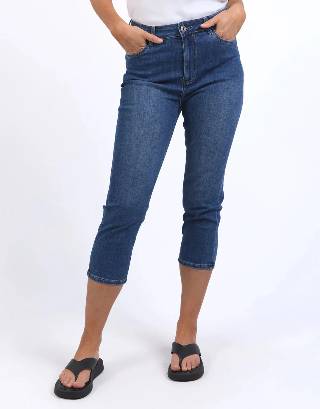 Mollie Capri Jean - Blue