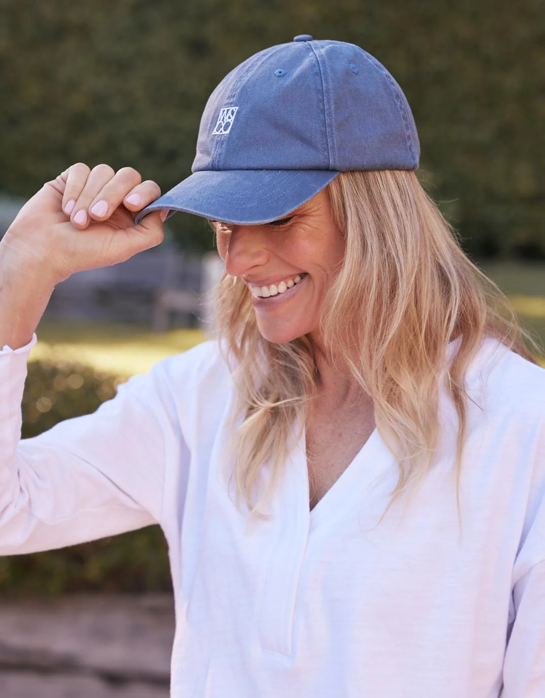 Monogram Cap - Washed Navy - Image 5
