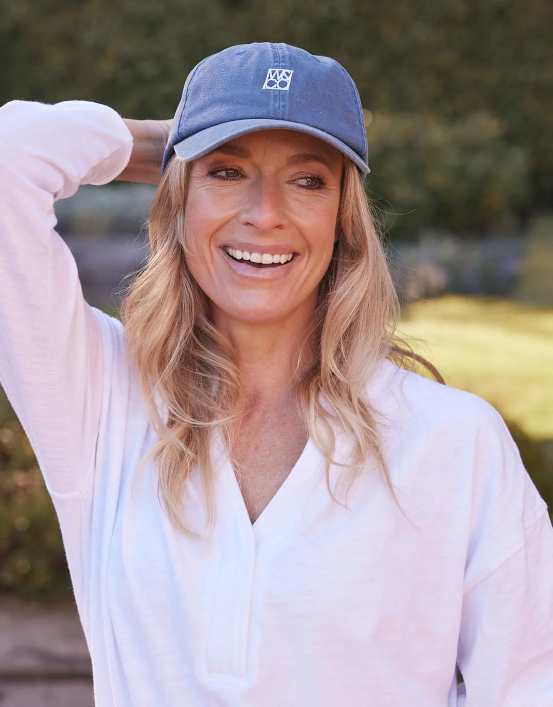 Monogram Cap - Washed Navy - Image 6
