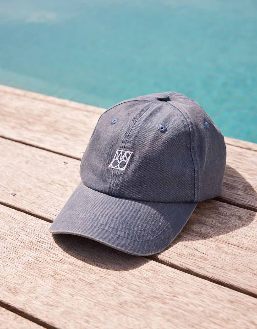 Monogram Cap - Washed Navy - Image 8