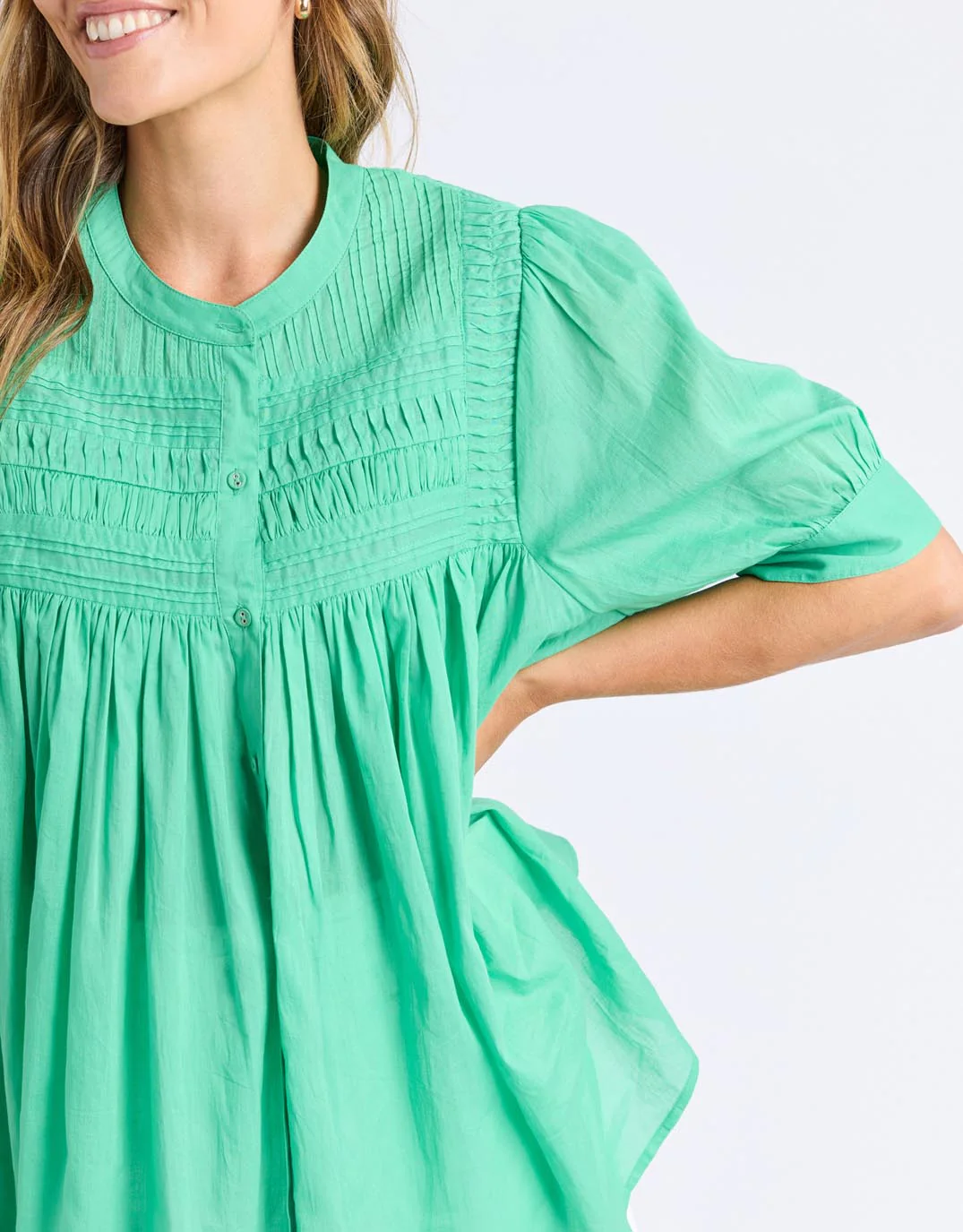 Monty Short Sleeve Shirt - Gumdrop Green - Image 10