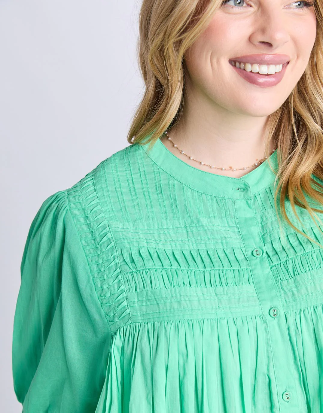 Monty Short Sleeve Shirt - Gumdrop Green - Image 11