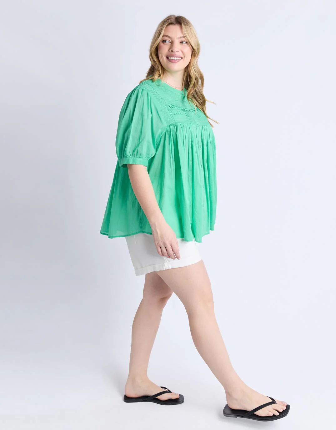 Monty Short Sleeve Shirt - Gumdrop Green - Image 5
