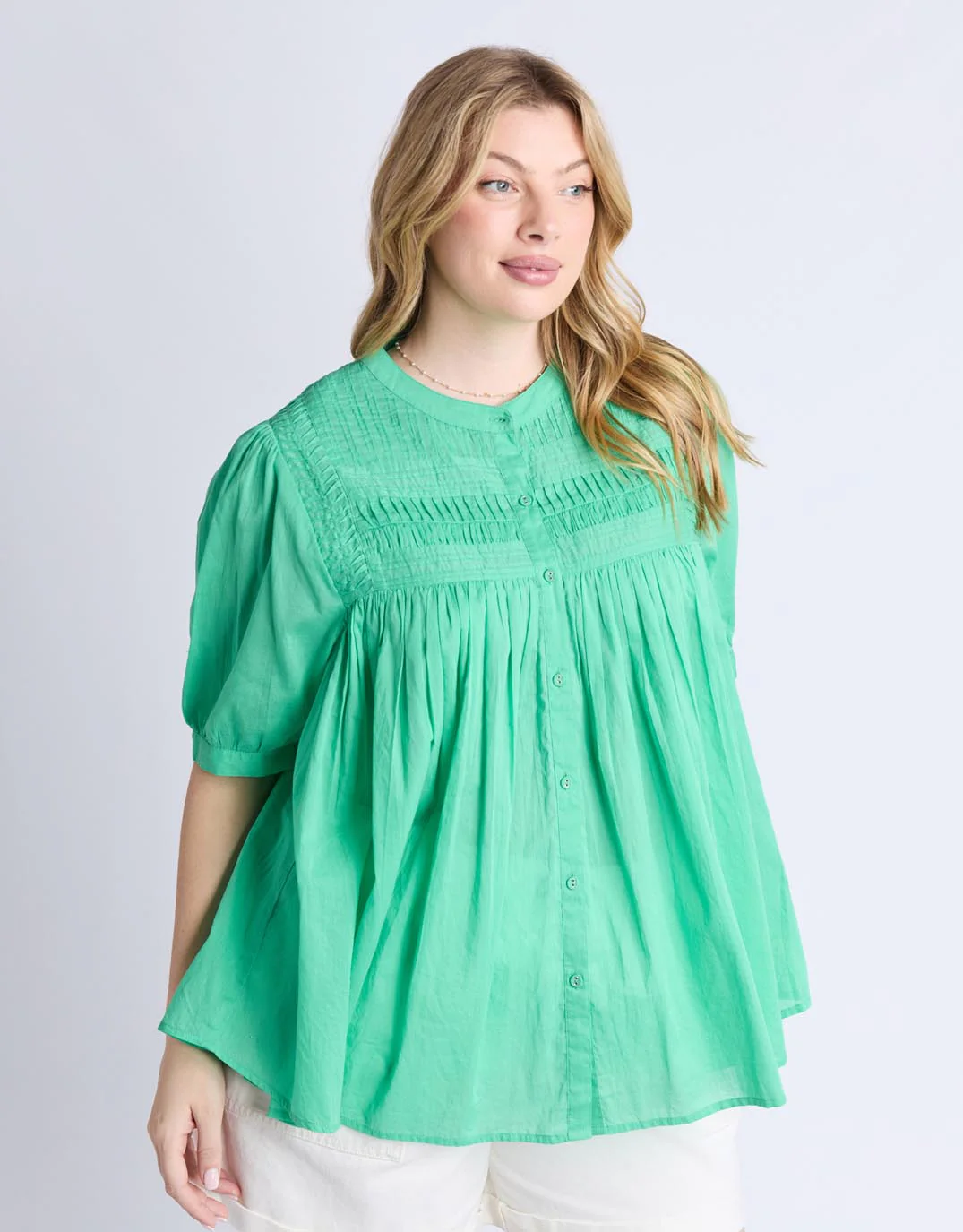 Monty Short Sleeve Shirt - Gumdrop Green - Image 9