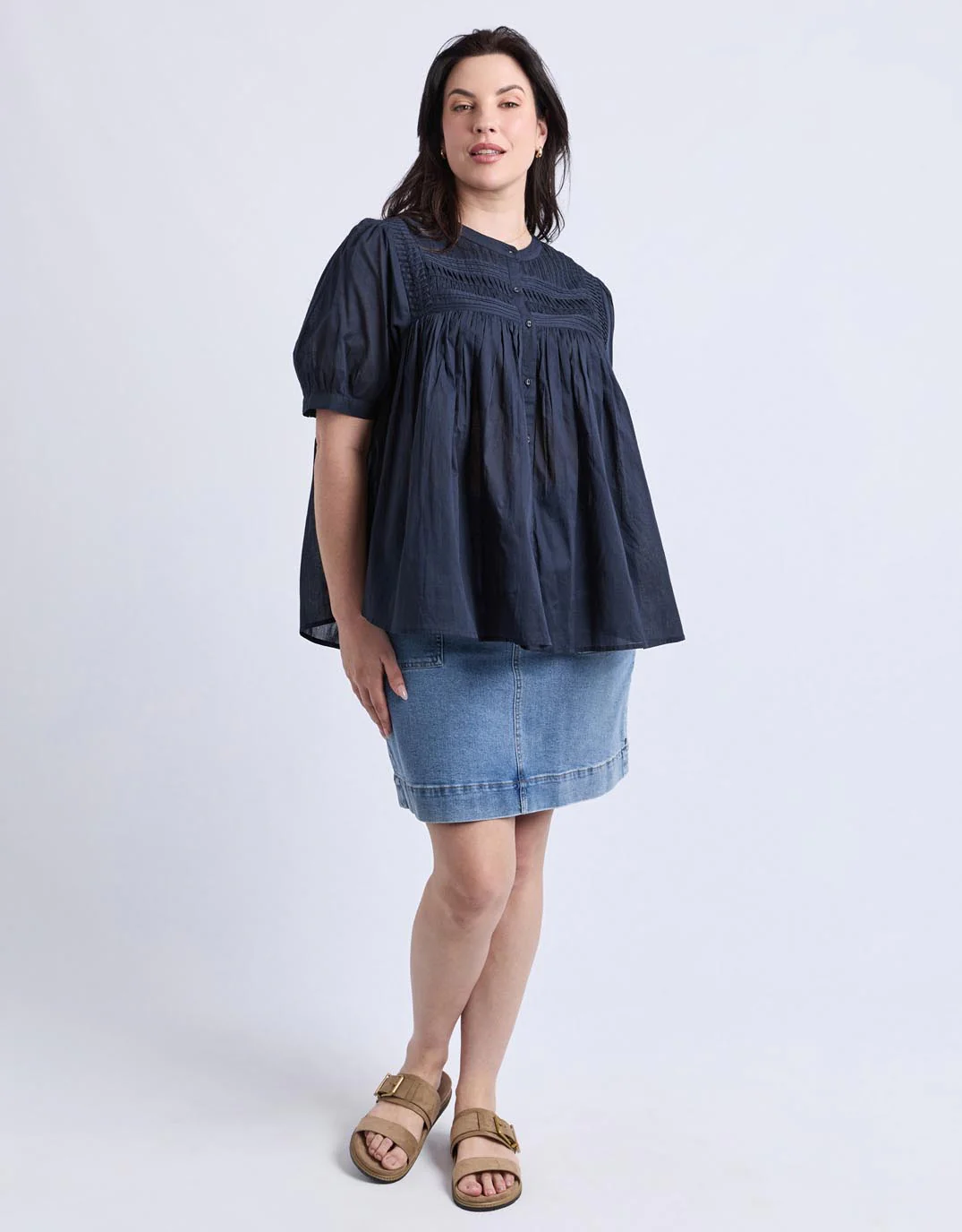 Monty Short Sleeve Shirt - Navy - Image 2