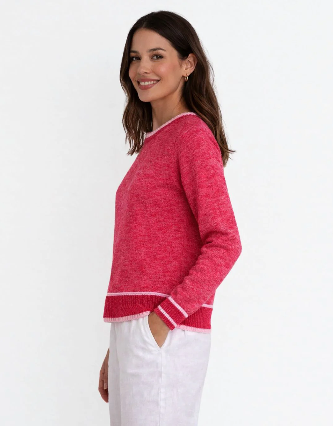 Nadia Knit - Hot Pink - Image 2