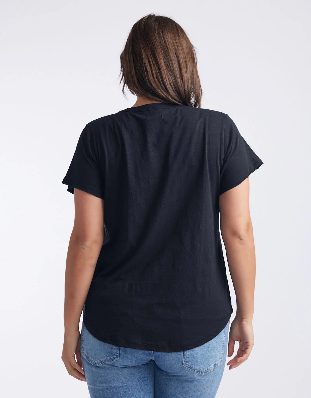 Original Round Neck T-Shirt - Black - Image 7