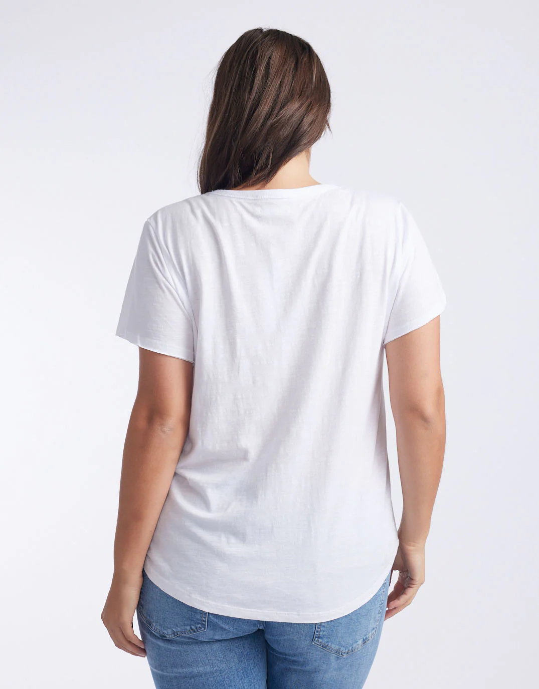 Original Round Neck T-Shirt - White - Image 8