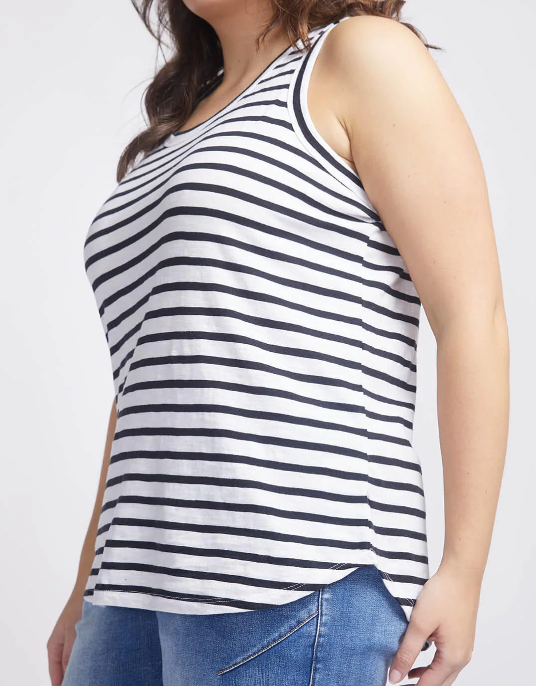 Original Tank - Black/White Stripe - Image 10