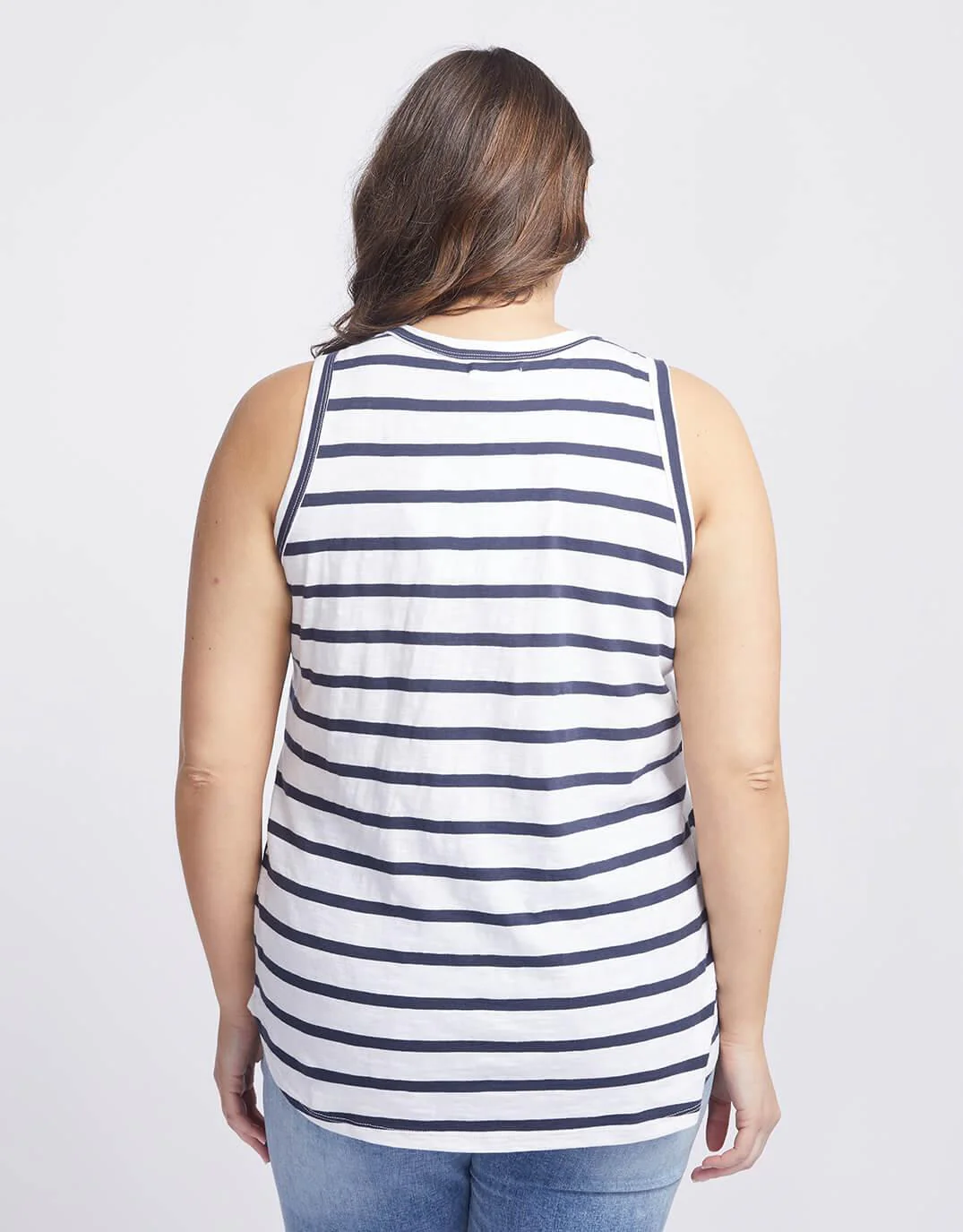 Original Tank - Navy/ White Stripe - Image 12