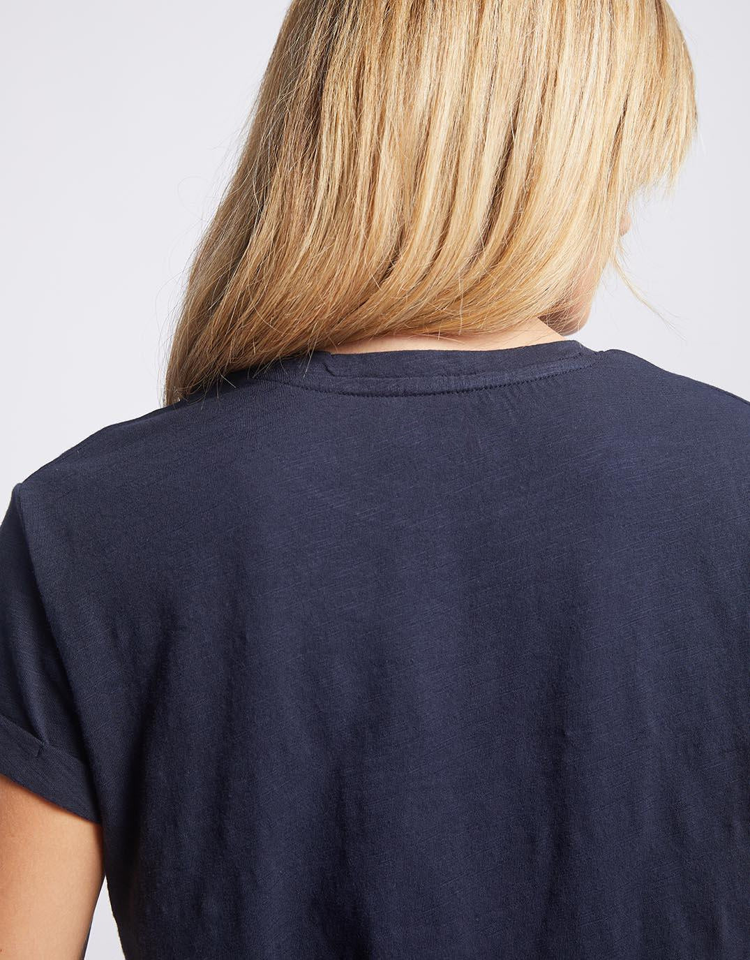 Turn Back T-Shirt - Navy - Image 10