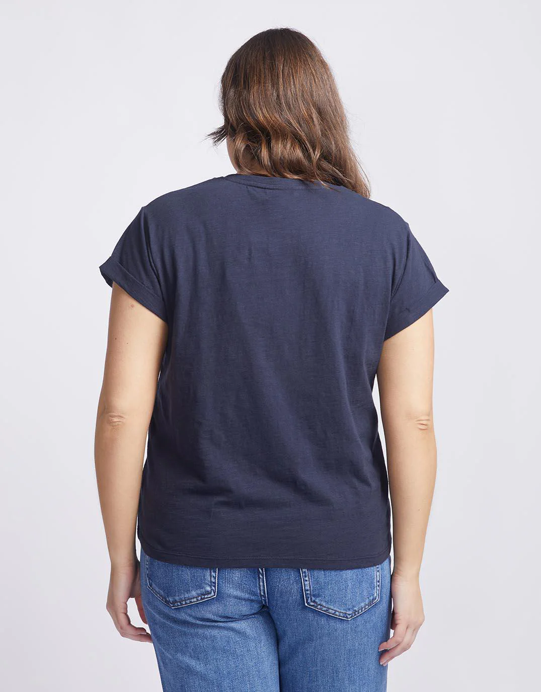 Turn Back T-Shirt - Navy - Image 11