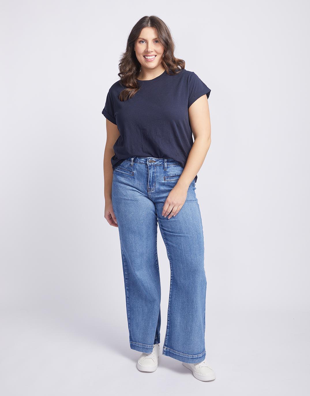 Turn Back T-Shirt - Navy - Image 3