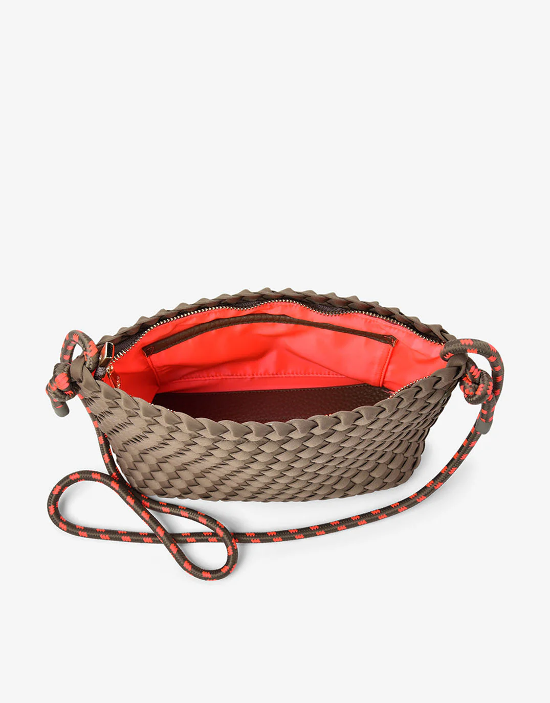 Panama Cross Body Bag - Khaki - Image 7