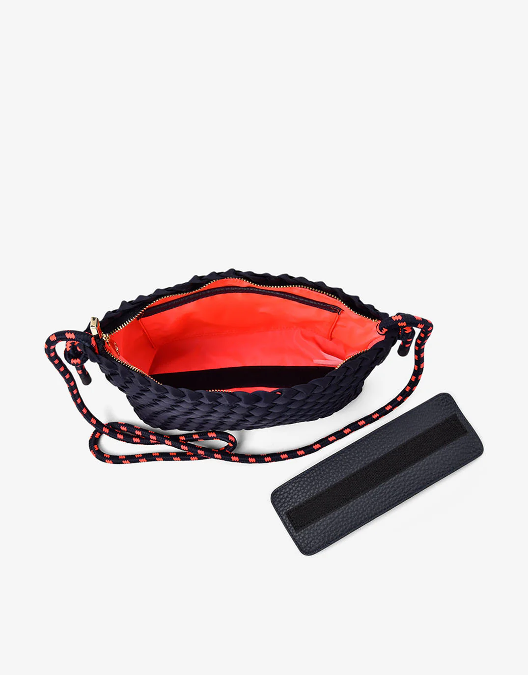 Panama Cross Body Bag - Navy - Image 6