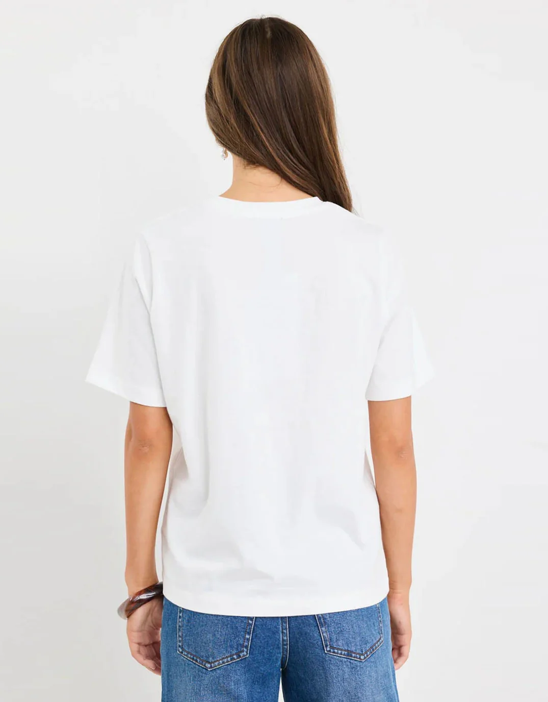 Paradiso Boxy Tee - Ivory / Ciao Print - Image 4